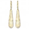 Swarovski earrings yellow crystal yellow gold plating 5012481
