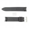 Correa caucho pespunte rojo Hamilton Khaki GMT/ETO/Regatta 21mm H600.776.111
