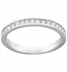 Swarovski Rare ring White crystals Rhodium plating 1121065 1121066
