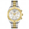 Reloj Tissot PR 100 Sport Chic Crono Bisel oro amarillo T1019172203100