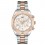 Tissot PR 100 Sport Chic Crono Diamantes Bisel color oro rosa T1019172211600