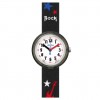 Flik Flak Power Time LET 'S ROCK watch FPN051 White dial black strap