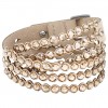 Swarovski Power Collection bracelet beige gold crystals 5494230