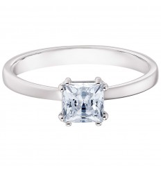 Swarovski Attract ring White crystal Rhodium plating 5372880 5402435