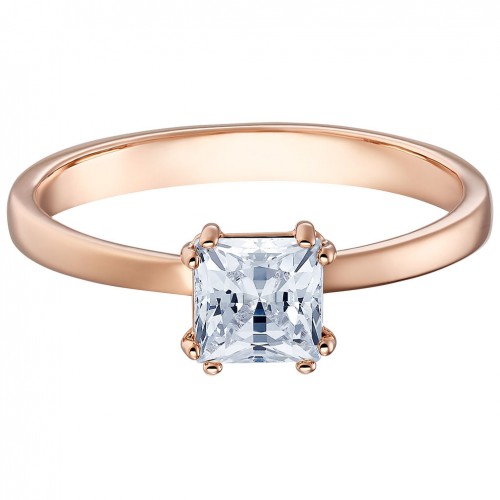 Swarovski Attract ring White crystal Rose gold plating 5515773 5515776
