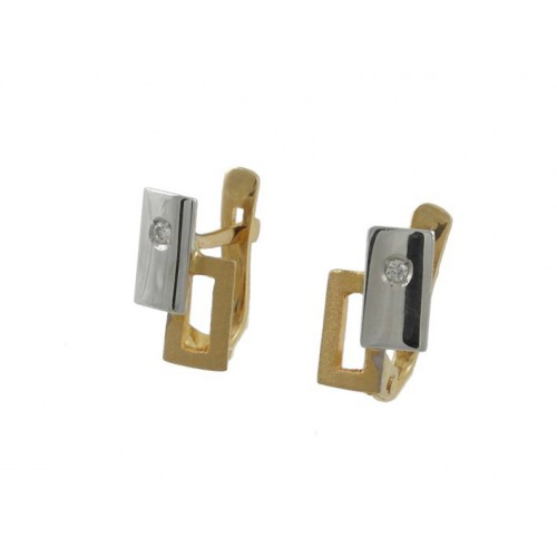 Pendientes Comunión Oro amarillo y Oro blanco 2276 CBR AR