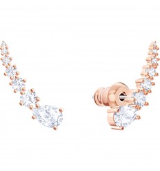 Swarovski Penélope Cruz Moonsun earrings 5486352 White Rose gold plating