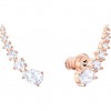 Pendientes Swarovski Penélope Cruz Moonsun 5486352 blanco oro rosa