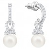 Swarovski Originally earrings White Rhodium plating 5461080