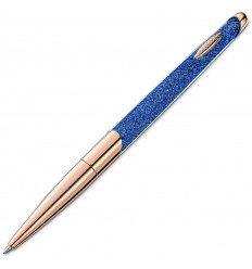 Swarovski Crystalline Nova Ballpoint pen Blue Rose gold plated 5534319