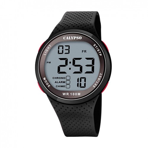 Reloj Calypso Digital Hombre color negro 44 mm diámetro K5785/4