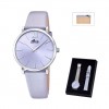 Lotus Trendy Women's watch Purple dial Steel and leather strap 18731/3