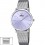 Reloj Lotus Trendy Mujer Esfera morada correa acero y piel 18731/3